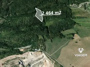 Prodej lesa, Loděnice, 2464 m2