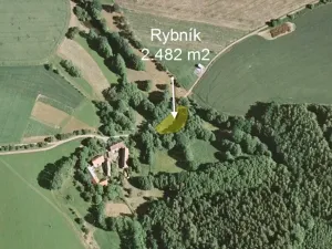 Pronájem rybníku, Votice, 2482 m2