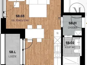 Pronájem bytu 1+kk, Strakonice, U Sv. Markéty, 32 m2