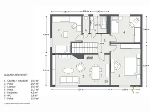 Prodej vícegeneračního domu, Praha - Záběhlice, Střemchová, 348 m2
