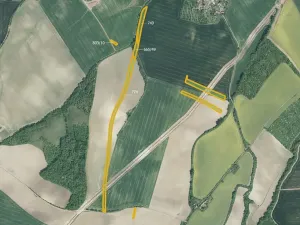 Prodej podílu pole, Honětice, 9179 m2