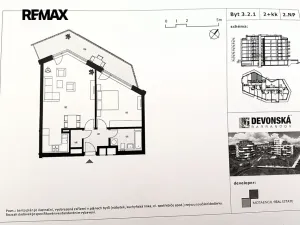 Prodej bytu 2+kk, Praha - Hlubočepy, Devonská, 64 m2