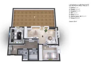 Prodej bytu 3+kk, Praha - Hlubočepy, Geologická, 118 m2