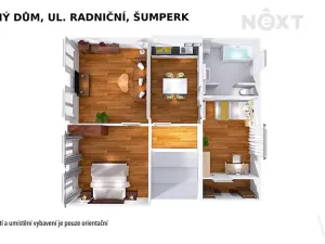 Prodej rodinného domu, Šumperk, Radniční, 180 m2