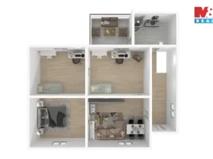 Prodej rodinného domu, Kladruby, Kostelní, 110 m2