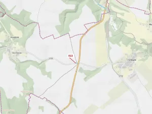 Dražba pozemku, Chlum, 356 m2