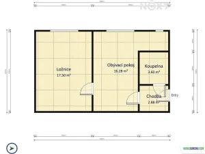 Prodej bytu 2+kk, Šumperk, Banskobystrická, 40 m2