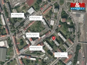 Prodej bytu 1+1, Cheb, Palackého, 36 m2