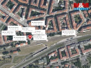 Pronájem bytu 2+kk, Praha, Václavkova, 66 m2