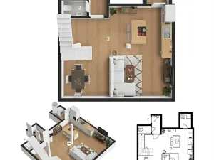 Prodej bytu 3+kk, Praha - Vršovice, Ruská, 84 m2