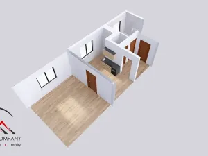 Pronájem bytu 1+1, Ostrava, Palackého, 45 m2