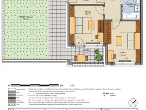 Prodej bytu 2+1, Praha - Hlubočepy, Gollové, 55 m2