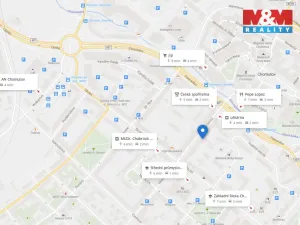 Pronájem kanceláře, Chomutov, Vršovců, 16 m2