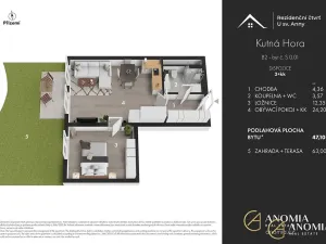 Prodej bytu 2+kk, Kutná Hora, Plk. Loudy, 47 m2