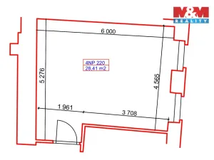 Pronájem kanceláře, Praha - Nové Město, Opletalova, 28 m2