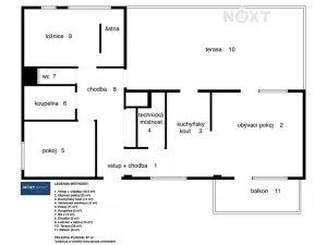 Pronájem bytu 3+kk, Brno, Sochorova, 87 m2