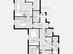 Prodej rodinného domu, Zahájí, 142 m2