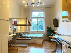 Pronájem bytu 1+kk, Praha - Nusle, náměstí Bratří Synků, 23 m2