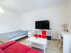 Pronájem bytu 1+kk, Praha - Letňany, Štanderova, 37 m2