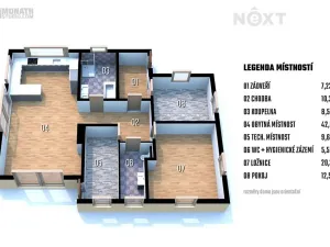 Prodej rodinného domu, Ivanovice na Hané, Zelniska, 116 m2