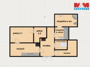 Pronájem rodinného domu, Skuhrov nad Bělou, 60 m2