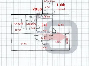 Prodej bytu 4+1, Plzeň, Strážnická, 83 m2