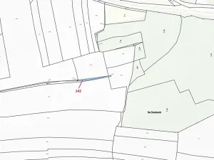 Dražba pozemku, Nerestce, 145 m2