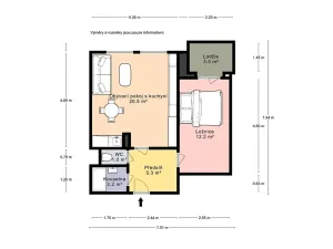 Prodej bytu 2+kk, Praha - Černý Most, Kpt. Stránského, 44 m2
