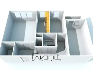 Prodej bytu 3+1, Ostrava, náměstí Václava Vacka, 71 m2