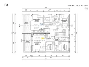 Prodej bytu 3+kk, Brodarica, Chorvatsko, 72 m2