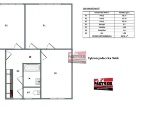 Prodej bytu 3+kk, Mladá Vožice, Souhradí, 63 m2