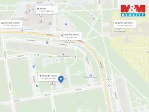 Pronájem obchodního prostoru, Praha - Petrovice, Ohmova, 193 m2