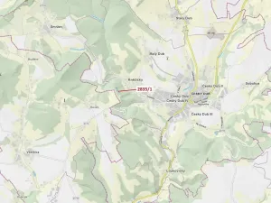 Dražba lesa, Český Dub, 2117 m2