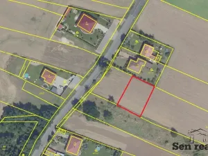 Prodej pozemku pro bydlení, Tatce, Na Stachově, 800 m2