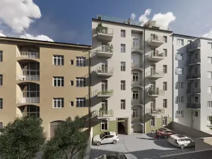 Prodej bytu 1+kk, Praha - Karlín, Křižíkova, 53 m2