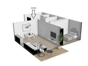 Pronájem bytu 3+1, Brno - Komín, Vrbenského, 64 m2