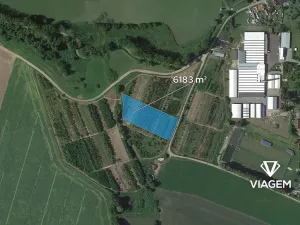 Prodej zahrady, Třebařov, 6183 m2