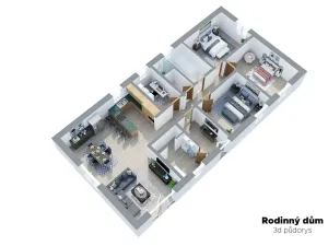 Prodej rodinného domu, Hrdlořezy, 126 m2