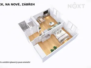 Prodej bytu 2+kk, Zábřeh, Na Nové, 43 m2