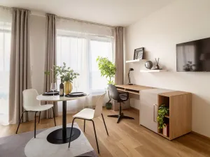 Pronájem bytu 1+kk, Plzeň - Skvrňany, Františka Kováříka, 40 m2