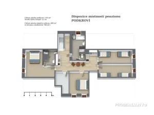 Prodej ubytování, Zvíkovské Podhradí, 780 m2