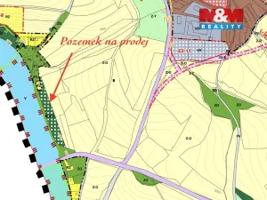 Prodej pole, Písek - Hradiště, 5135 m2