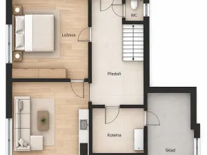 Prodej rodinného domu, Nové Město nad Metují - Krčín, Dobrušská, 180 m2