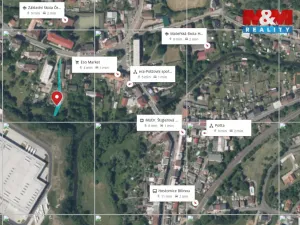 Prodej zahrady, Hostomice, Školní náměstí, 1050 m2