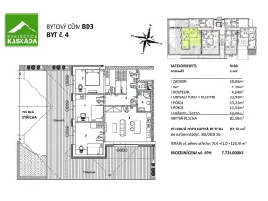 Prodej bytu 4+kk, Jihlava, Heidenheimská, 87 m2