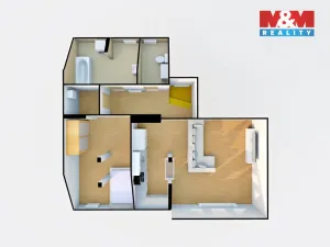 Prodej bytu 2+kk, Děčín - Děčín IV-Podmokly, Jungmannova, 84 m2