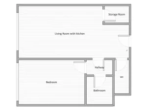 Pronájem bytu 2+kk, Praha - Karlín, Rohanské nábřeží, 77 m2