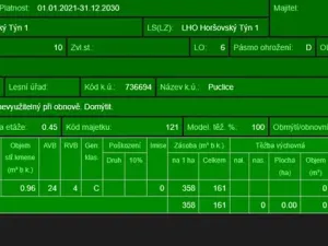 Prodej podílu lesa, Puclice, 12856 m2