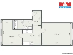 Prodej bytu 2+1, Karlovy Vary - Rybáře, Sokolovská, 77 m2