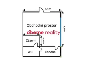 Pronájem obchodního prostoru, Uničov, Masarykovo nám., 10 m2